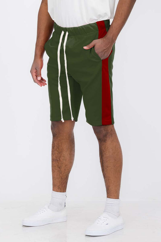 Single Stripe Track Shorts