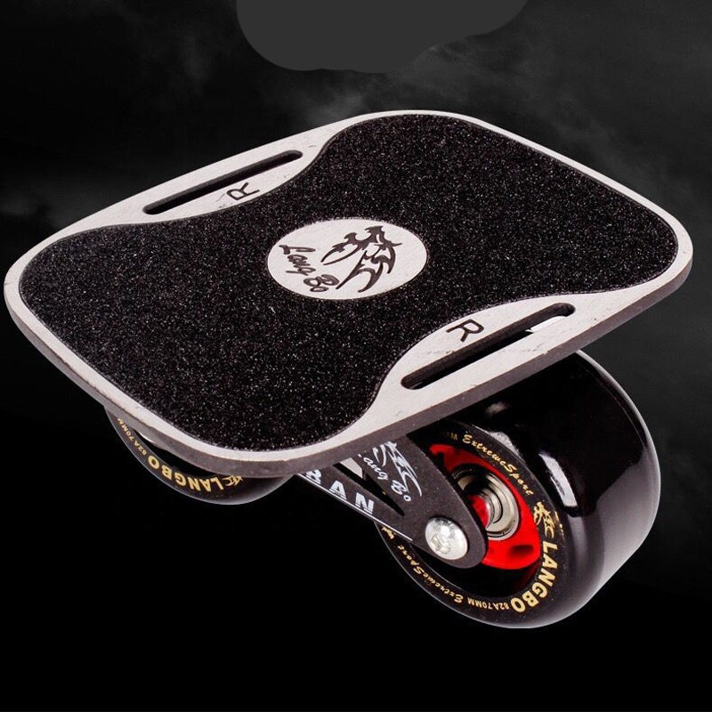 Outdoor Freeline Drift Skates Plate With PU Wheels and ABEC-9 608 Bearings