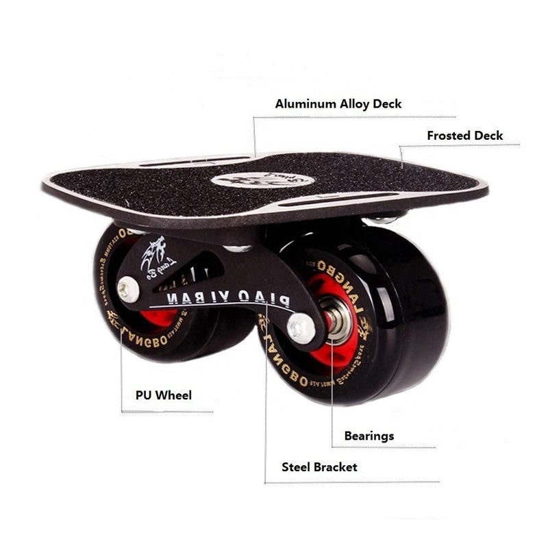 Outdoor Freeline Drift Skates Plate With PU Wheels and ABEC-9 608 Bearings