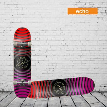 8.0inch Maple Deck Medium Concave Double Kick Skateboard With Grip Tape
