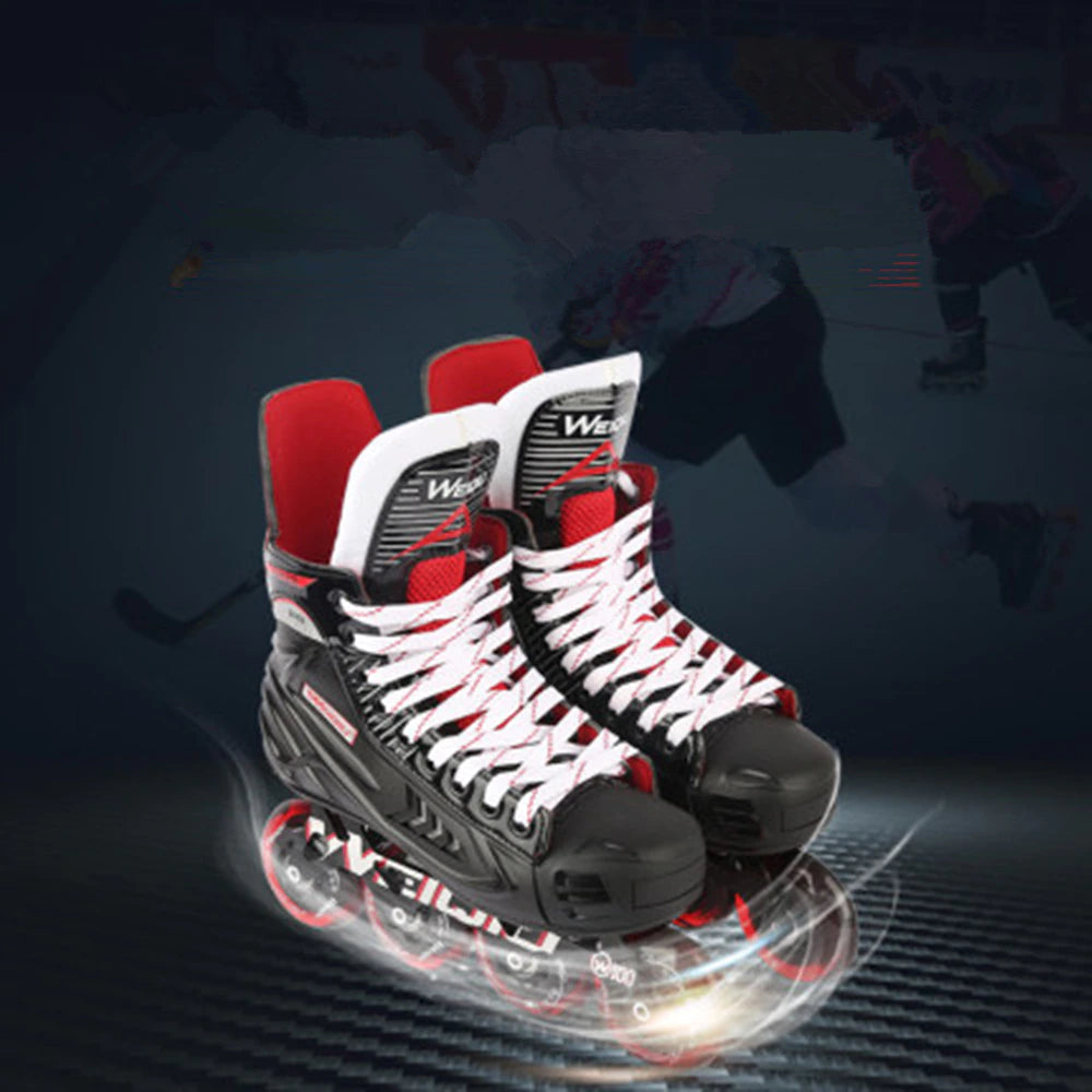 Professional Ice Hockey Roller Skates Men and Women Youth Figure Skating Equipment Skating Children Ice Skates Roller Skates