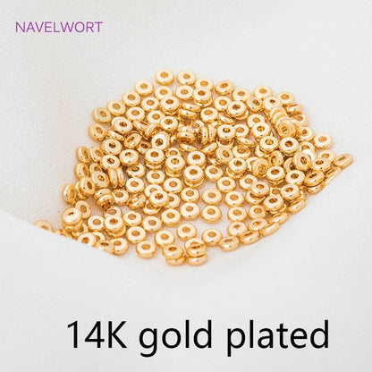 18k Gold Plated Spacer Beads