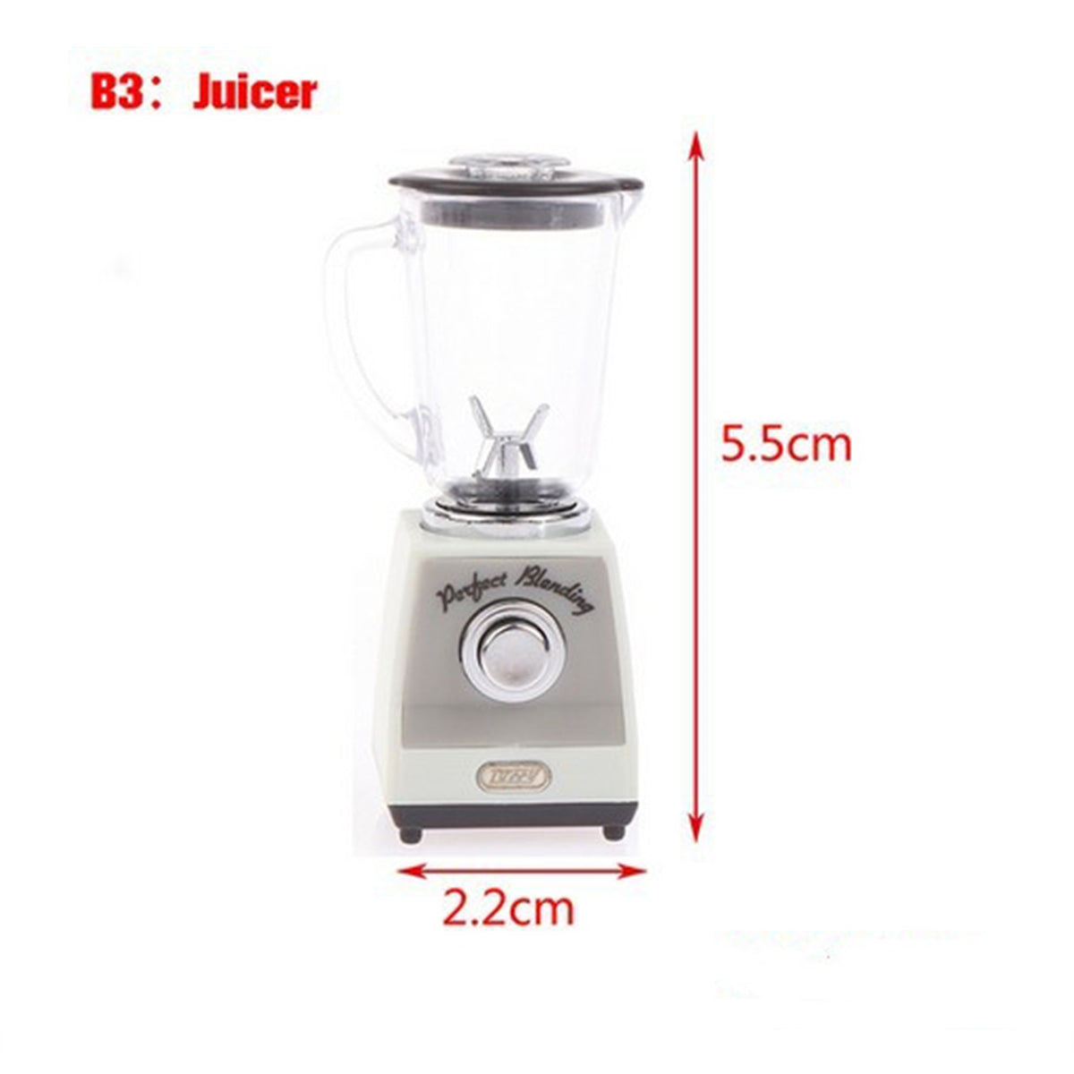 1:12 Scale Miniature Food Coffee Machine Juicer