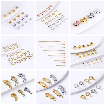 18k Gold Plated Spacer Beads