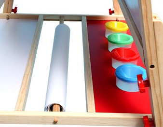 Premium Wooden Display Easel Board Stand for Kids