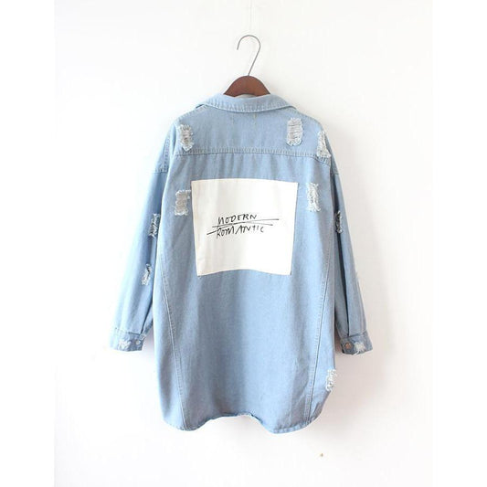 Modern Romantic Denim Jacket