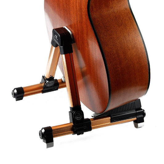 BATESMUSIC Guitar Stand Universal Folding A-Frame Use for Acoustic Electric Guitar