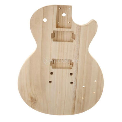 Fine Unfinished Guitar Body Barrel Polished Wood Guitar Handcrafts Replacement Fits for ST Electric Guitar Parts Accessory