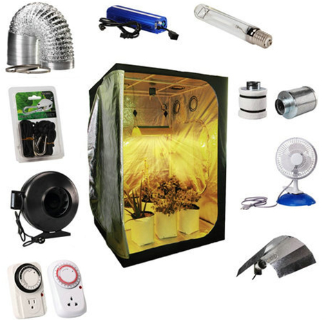 Hydroponics Grow Tent With Lighting and Ventilation System Grow Tent Kit