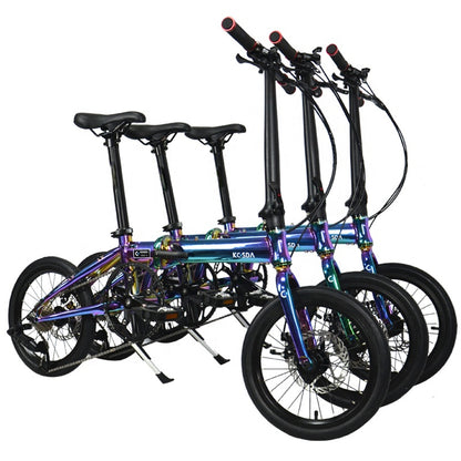KOSDA Electroplating Modern Style Ultralight Bicycle Folding 16/20 Inch