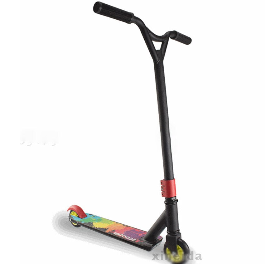 Professional Extreme Scooter Adult Kick Scooter High Speed Freestyle Surfing Trick Stunt Skatepark Aluminum Alloy Pro Scooter