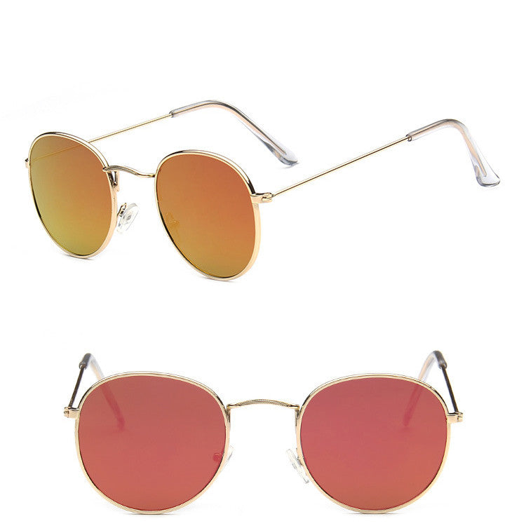 Retro Classic Semi-Rimless Polarized UV400  Sunglasses