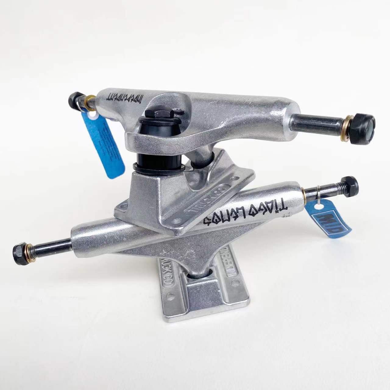 139Mm Venture Skateboard Trucks Good Quality Aluminum Alloy Truck Carbon Steel Hollow Kingpin Skate Trucks