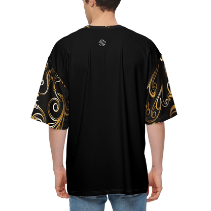 Original Era Accent Gold Men’s Oversized Short-Sleeve T-Shirt