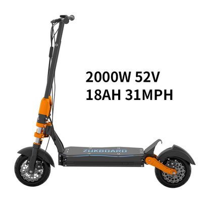 Colorful Rainbow Lights Ride on Car Offroad 2000W 18AH Electric Scooter for Kids Age 18+