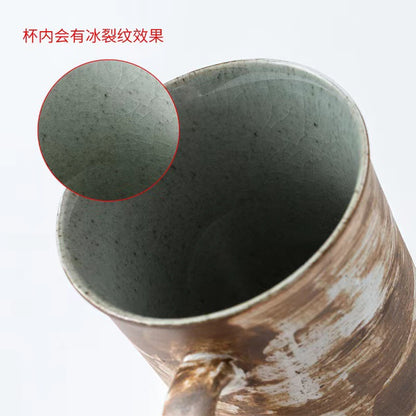 Japanese Style Coarse Pottery Coffee Cup
