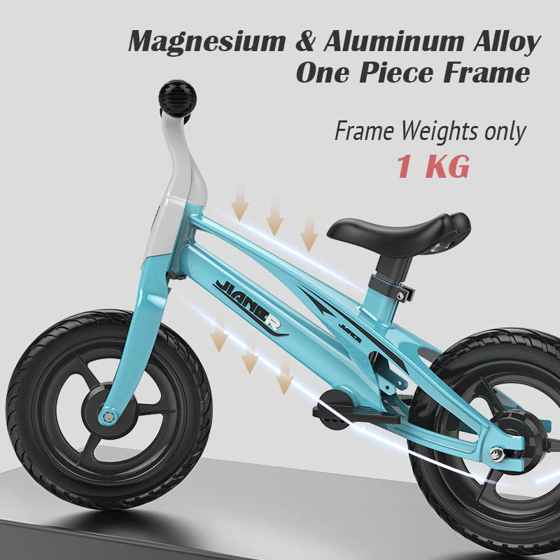 Children'S Scooter 2-9 Years Sports Balance Bike Titanium Aluminum Alloy Integrated Frame Bicycle Scooter for Kids