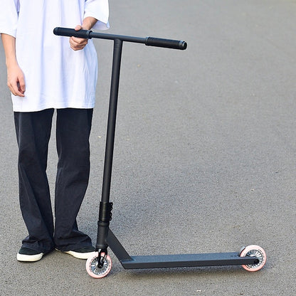 Extreme Sport Stunt Trick Pro Scooters for Adults Assembling Aluminum Competitive for Professional Beginners Black/Silver