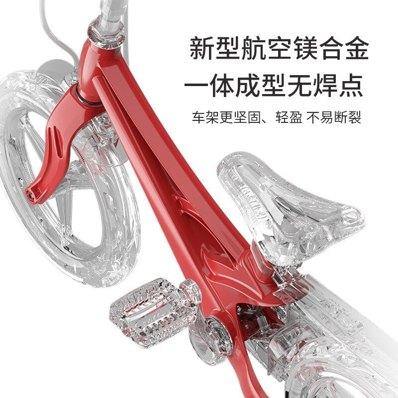 12 14 16 Inch Children Bicycle Magnesium Alloy Smart Scooter Kid Scooter Baby without Pedal Bike