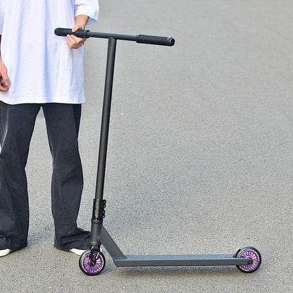 Extreme Sport Stunt Trick Pro Scooters for Adults Assembling Aluminum Competitive for Professional Beginners Black/Silver