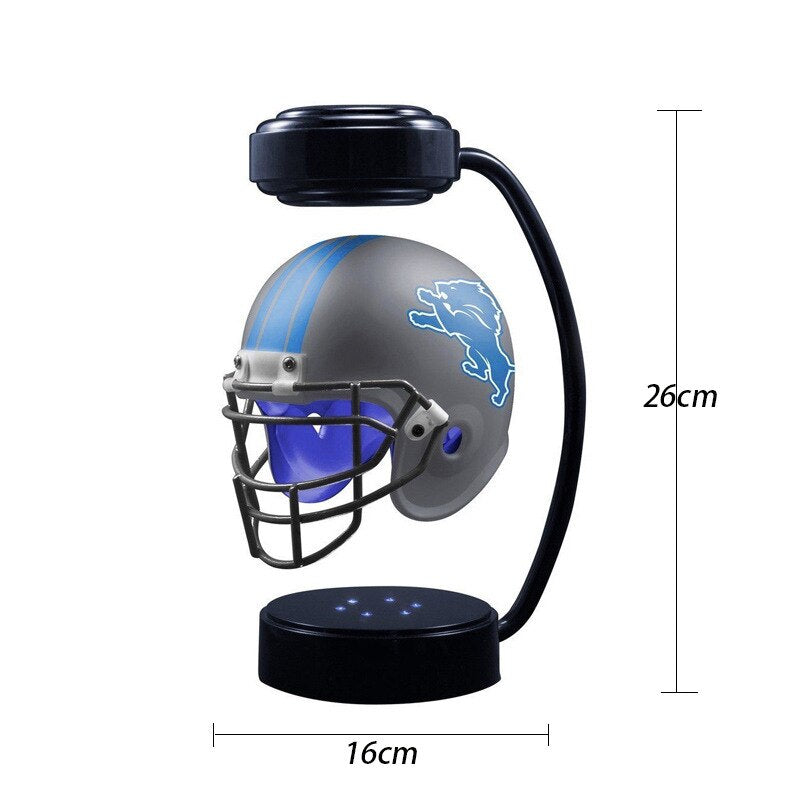 Magic Magnetic Suspension Creative Decoration Collectible Levitating Baseball Cap Hover Football Helmets