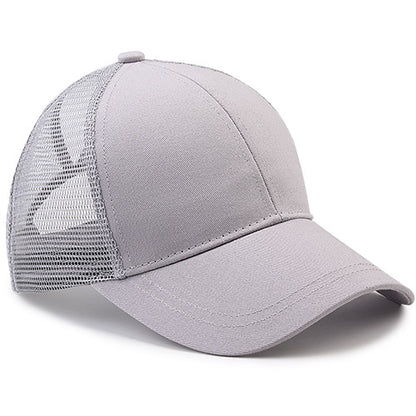 Women's Plain Mesh Baseball Cap