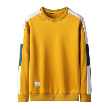 Brand Men Sweatshirts 2022 Spring Autumn Hip Hop Streetwear Mens Pullover Sweatshirt Hoodies Mens Patchwork Outwear Male Top 4XL