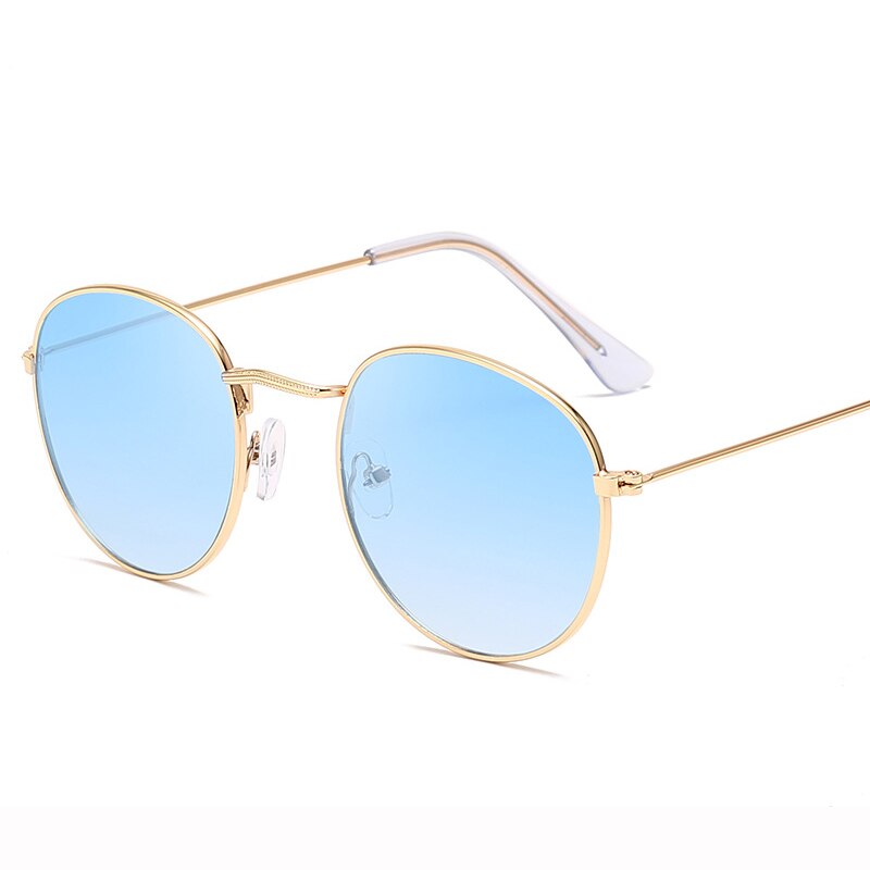 Retro Classic Semi-Rimless Polarized UV400  Sunglasses