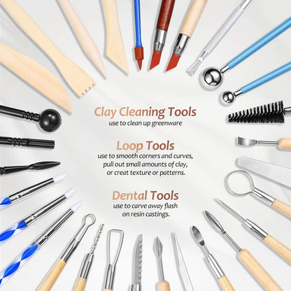 Pottery Tools & Sculpting Tools