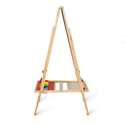 Premium Wooden Display Easel Board Stand for Kids