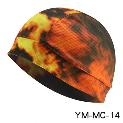 Motorcycle Helmet Inner Cap Windproof Mask Moisture Wicking Cooling Inner Liner Beanie Dome Quick Dry Hat Accessories