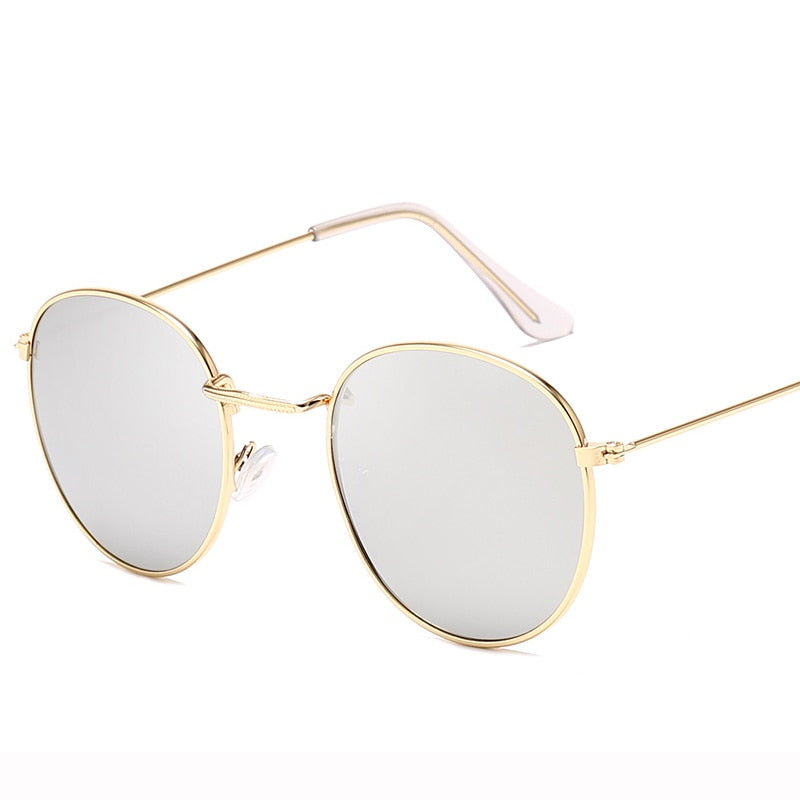 Retro Classic Semi-Rimless Polarized UV400  Sunglasses