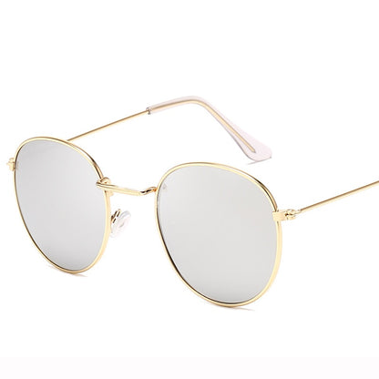 Retro Classic Semi-Rimless Polarized UV400  Sunglasses