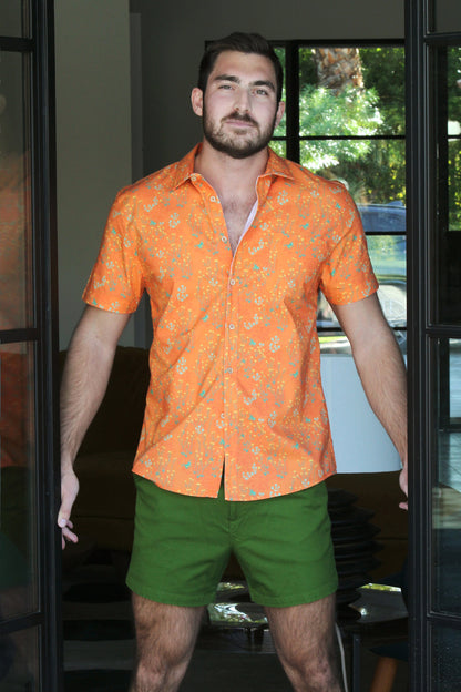 The Handsome 7" Short in Palm Green