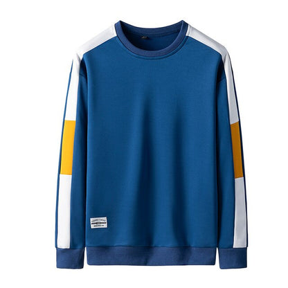 Brand Men Sweatshirts 2022 Spring Autumn Hip Hop Streetwear Mens Pullover Sweatshirt Hoodies Mens Patchwork Outwear Male Top 4XL