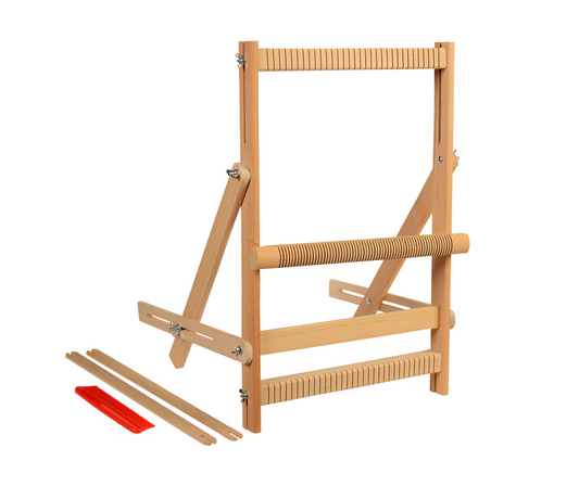 Weaving loom with stand