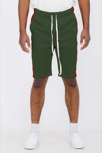 Single Stripe Track Shorts