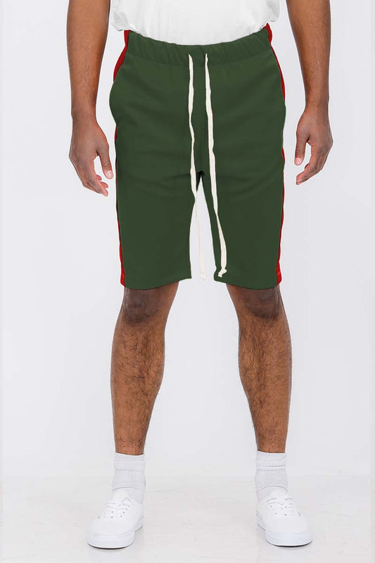 Single Stripe Track Shorts