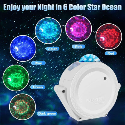 6 Colors LED Light Starry Sky Projector