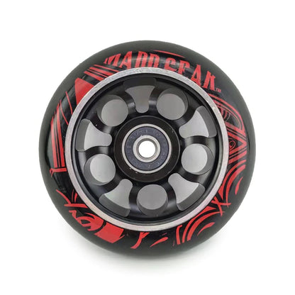 100Mm Scooter Wheels Skateboard Wheelchair Wheel Aluminium Alloy Steel Hub 2 Pieces 88A High Elasticity Precision Speed Skating