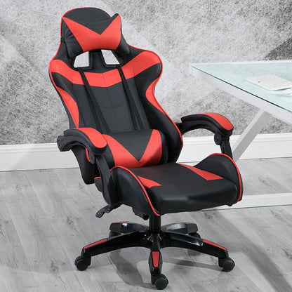 Silla Gamer Pu Leather Racing Gaming Chair With Footrest