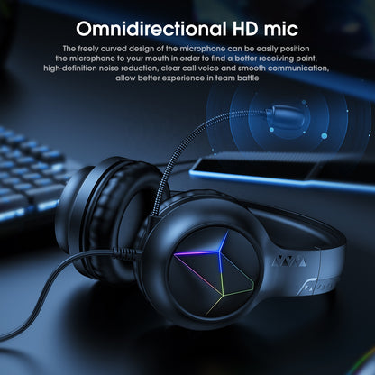 RGB Light Wired X35 Gaming Headset