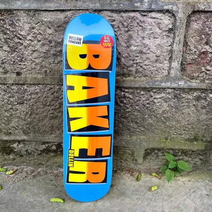 Professional Skateboard Baker Skateboard 8.0 Inch U-Shaped Transverse Skateboard 7-Layer Canada Wood Deck Three-Layer Dyeing Hi
