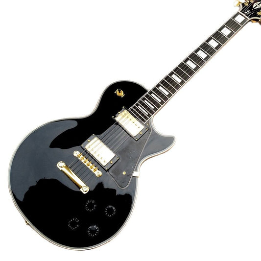 Electric Guitar, Ebony Fingerboard, Frets Binding, Gold Hardware, Black Beauty, Free Delivery