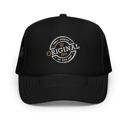 Accent Gold Foam Trucker Hat