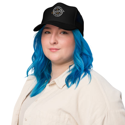 Accent Gold Foam Trucker Hat