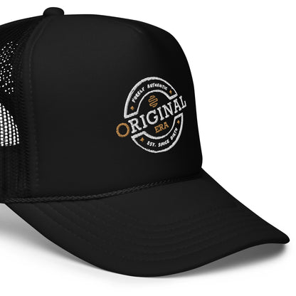Accent Gold Foam Trucker Hat