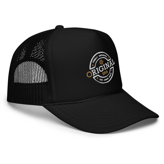 Accent Gold Foam Trucker Hat