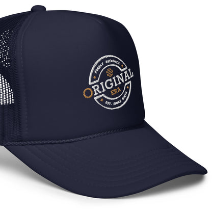 Accent Gold Foam Trucker Hat