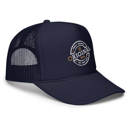 Accent Gold Foam Trucker Hat